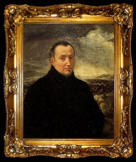 framed  BORGOGNONE, Ambrogio Self-Portrait, ta009-2